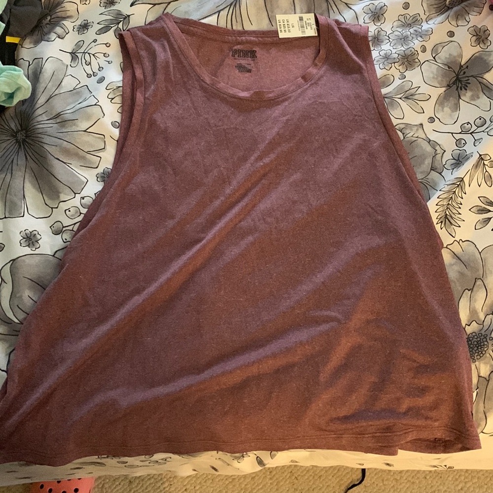 Pink muscle shirt brand new never worn